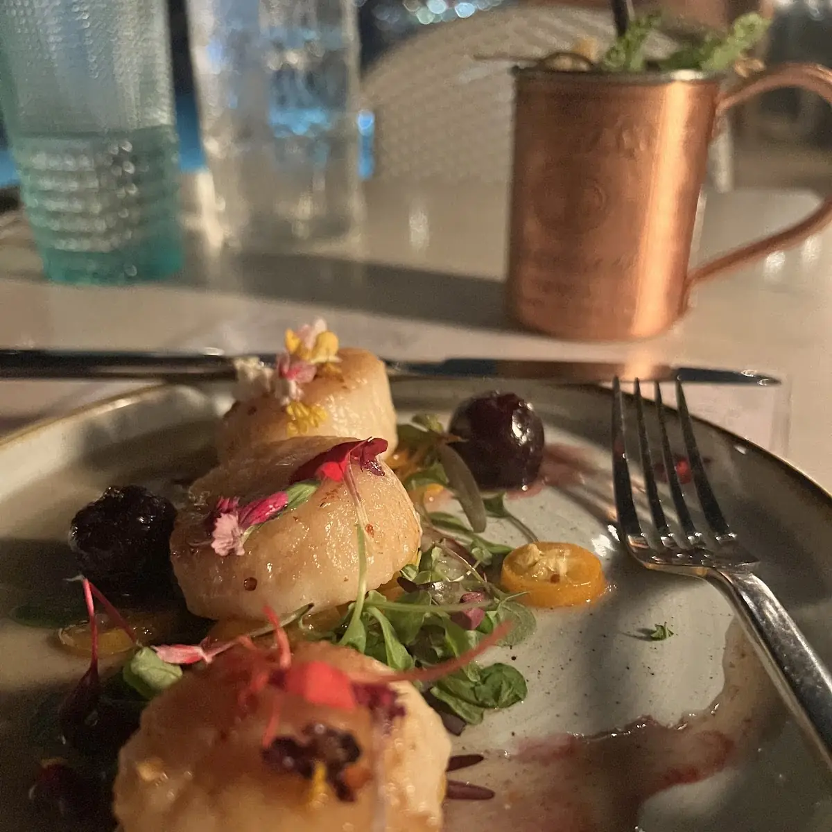 Seared Scallops