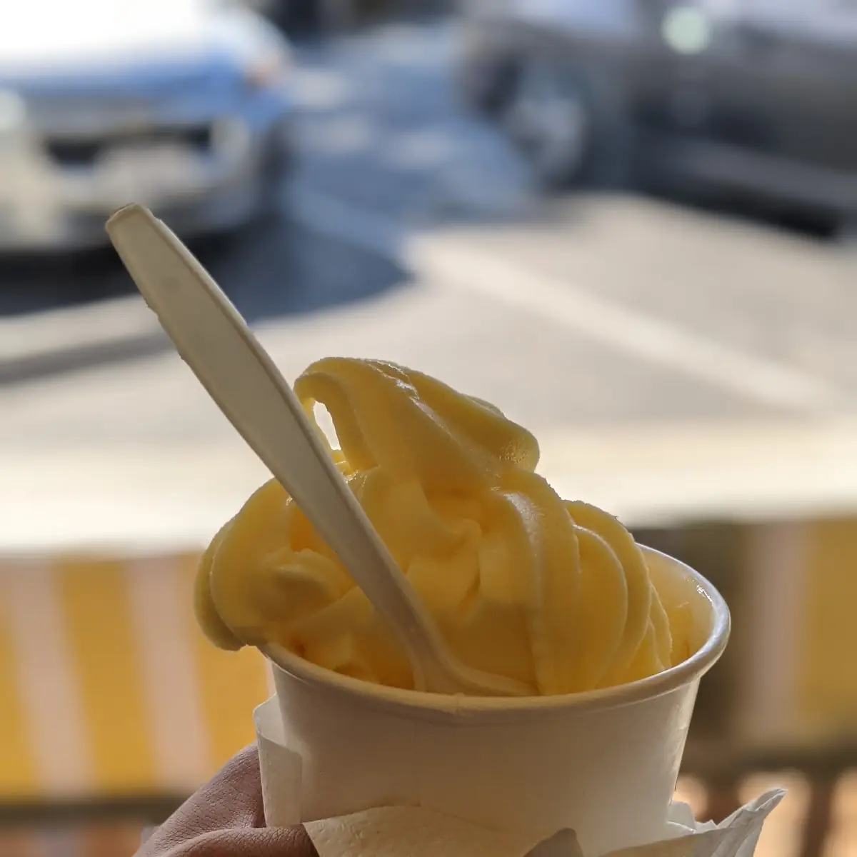 Pineapple Soft Serve