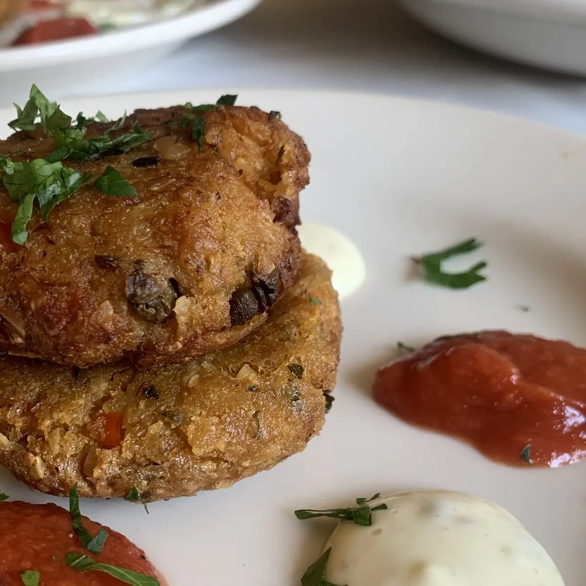 Moroccan Crab Cakes