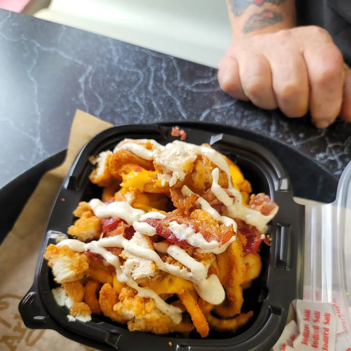Loaded Curly Fries
