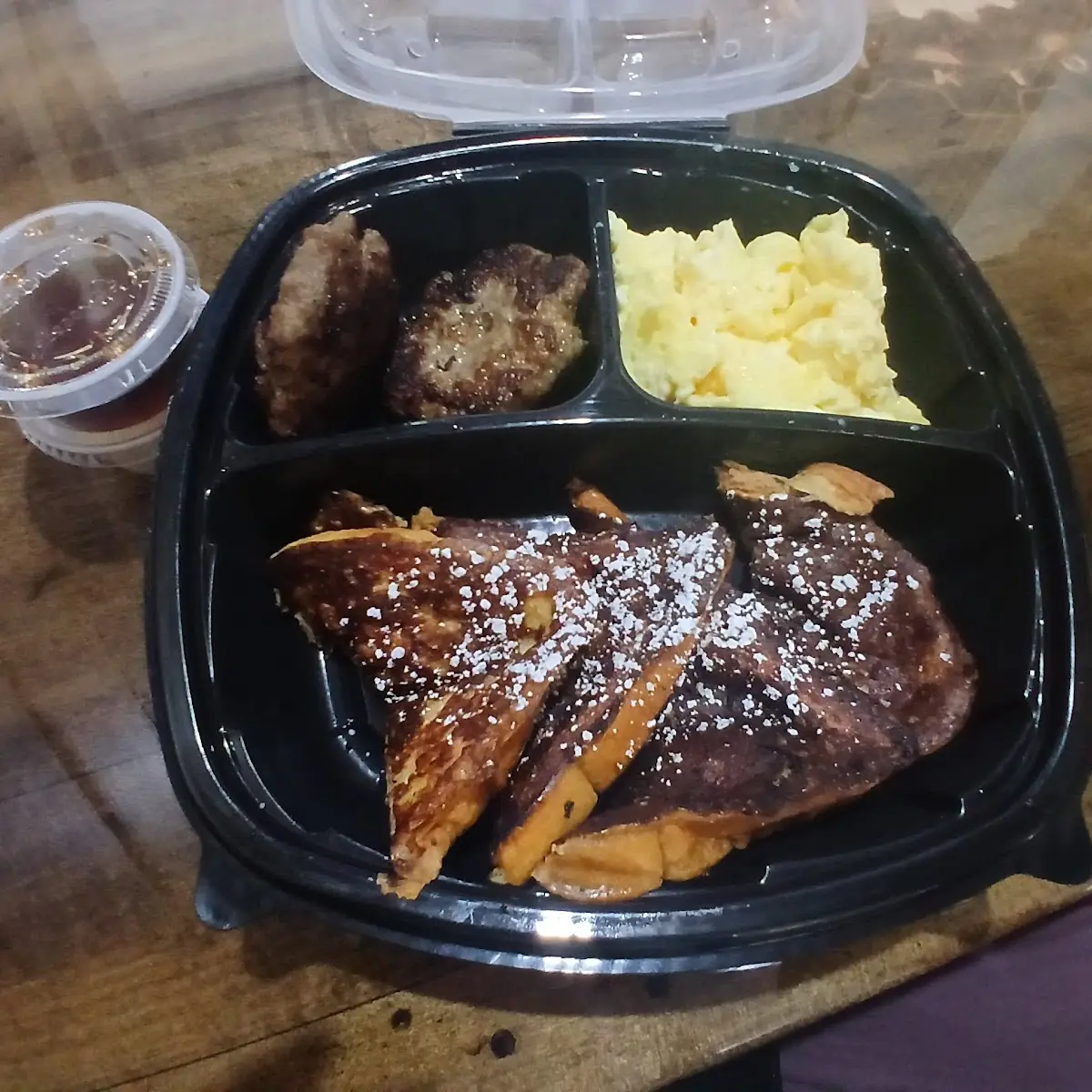 French Toast Egg and Sausage