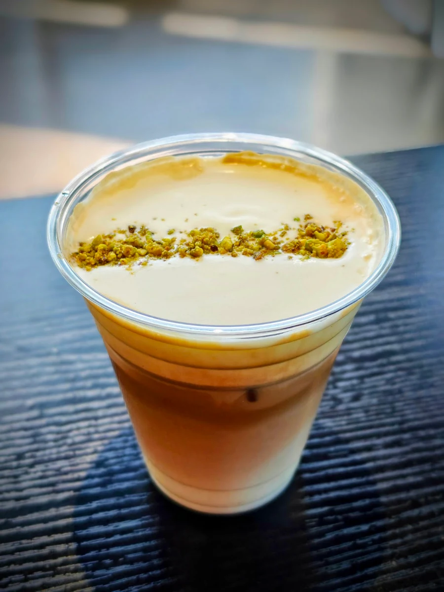 Iced Pistachio Latte