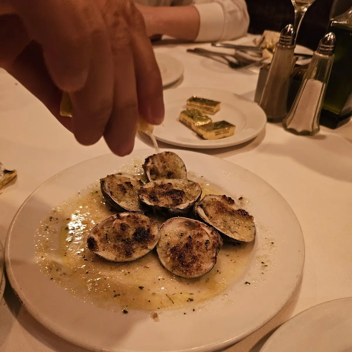 Baked Clams Oreganata