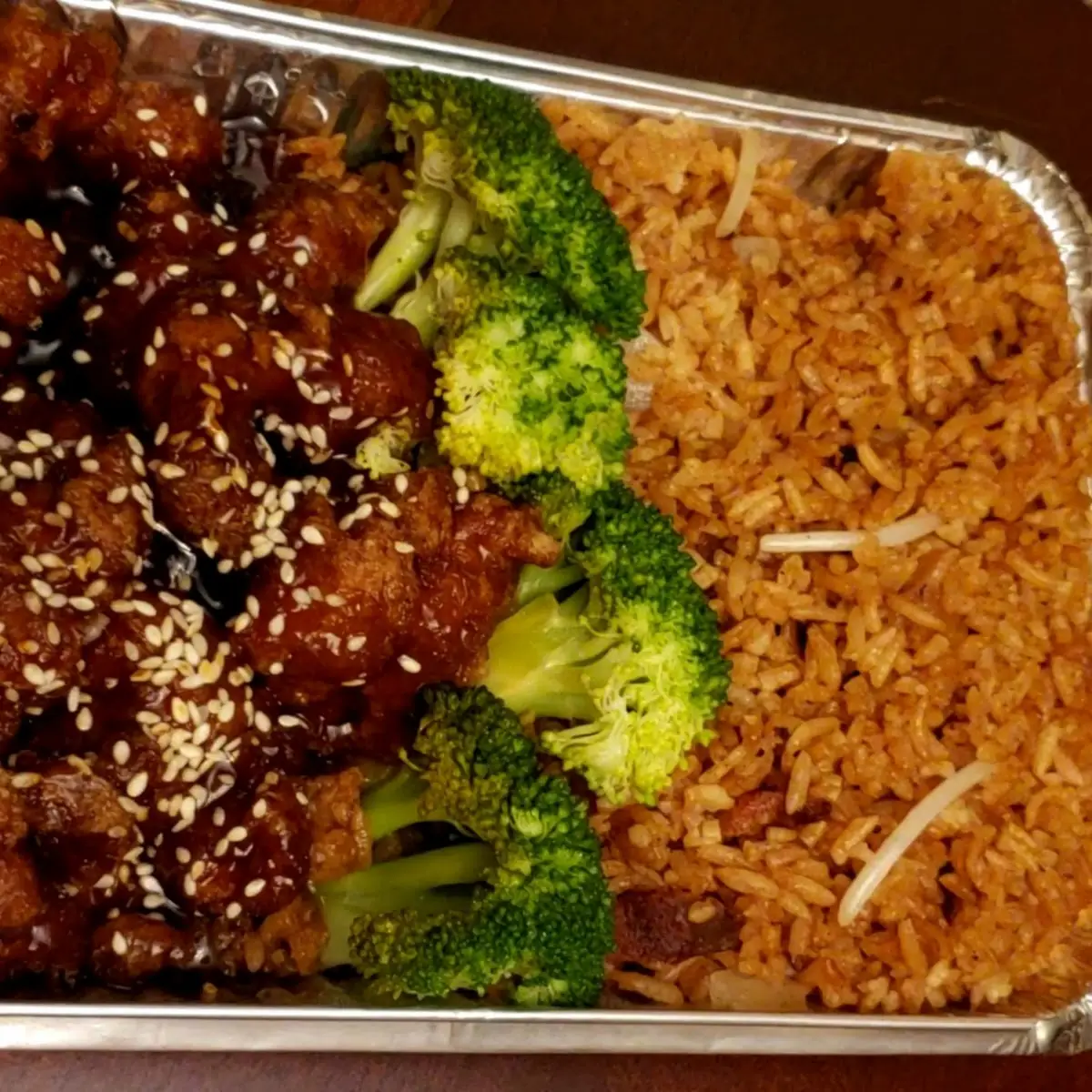 Sesame Chicken Combo