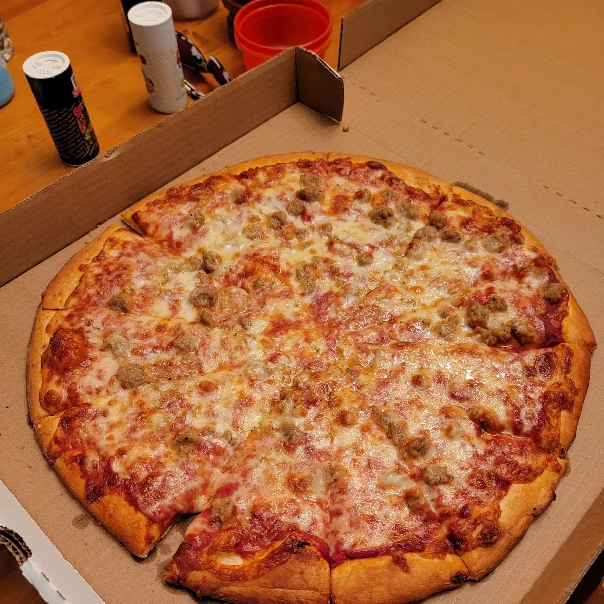 Sausage Pizza