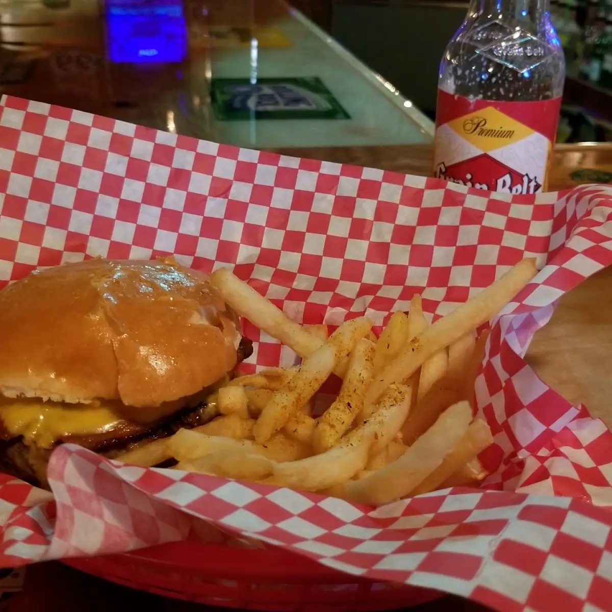 Bacon Cheeseburger with Fries