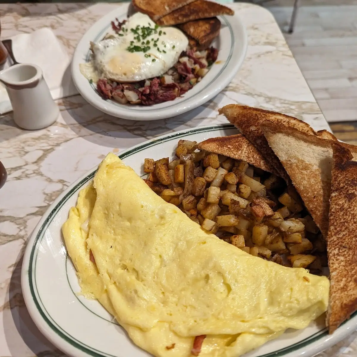 Ham and Cheese Omelette