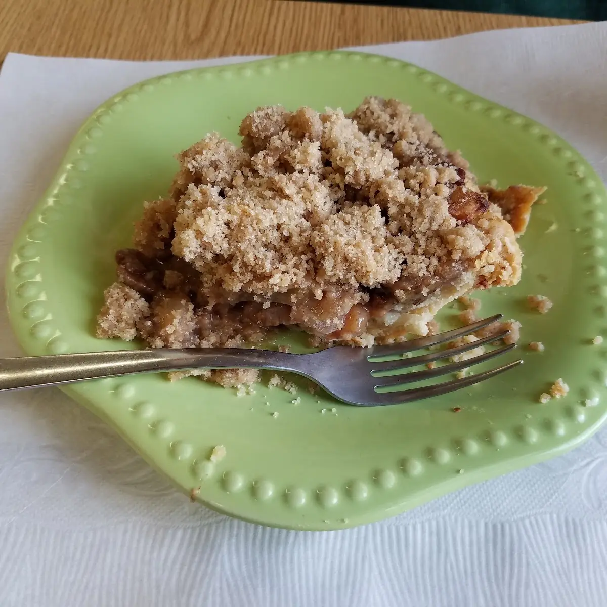 French Apple Caramel Pecan Pie