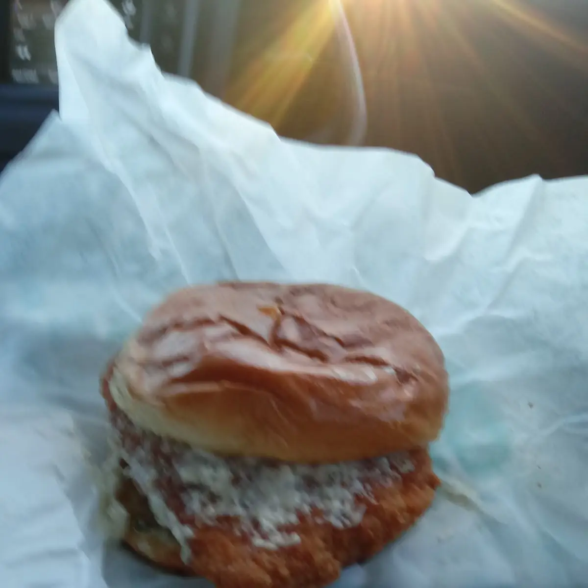Popeye's Fish Sandwich