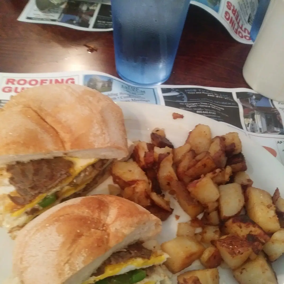 Philly Cheese Steak Sandwich Fruit Cup