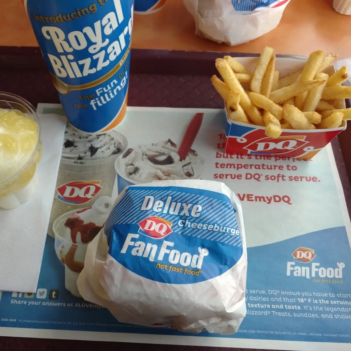 Deluxe Cheeseburger Combo