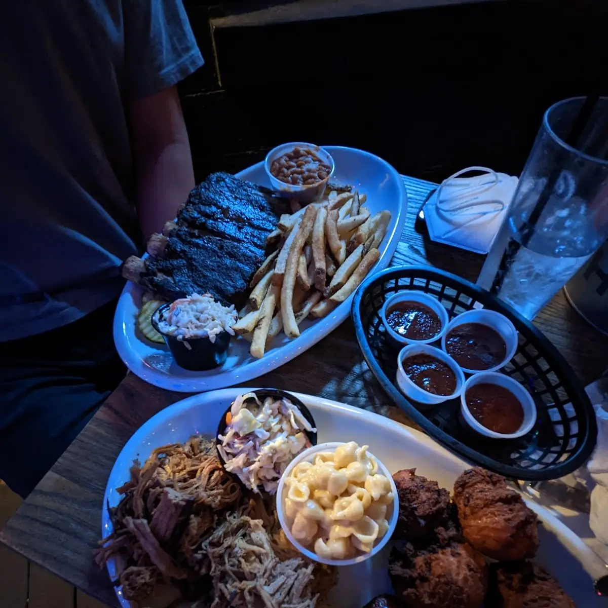 Hickory Smoked Sampler Platter