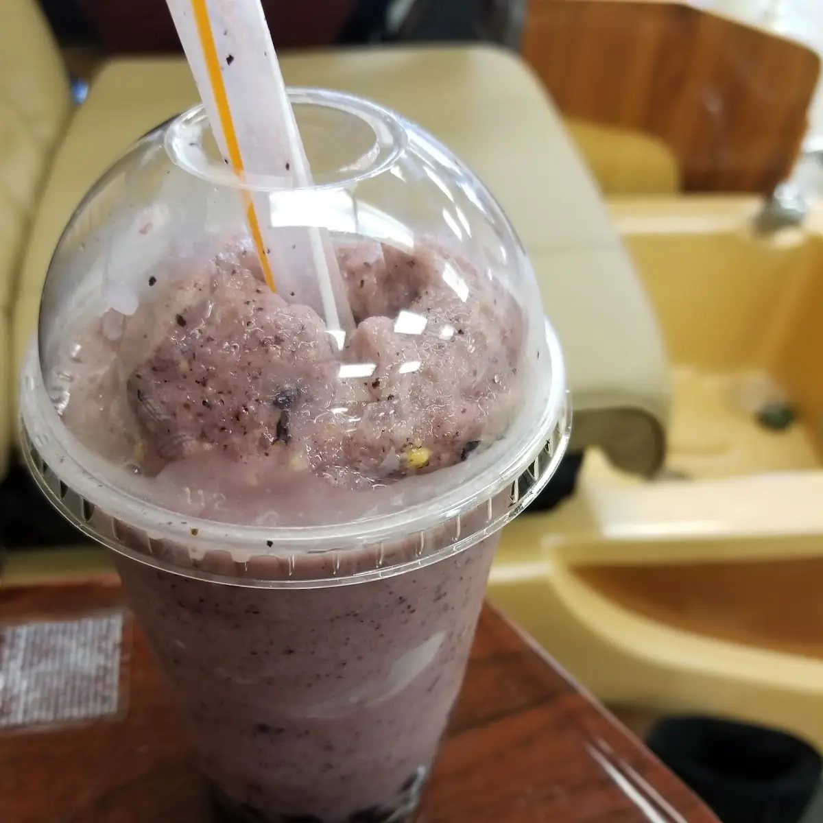 Blueberry Mango Bubble Tea