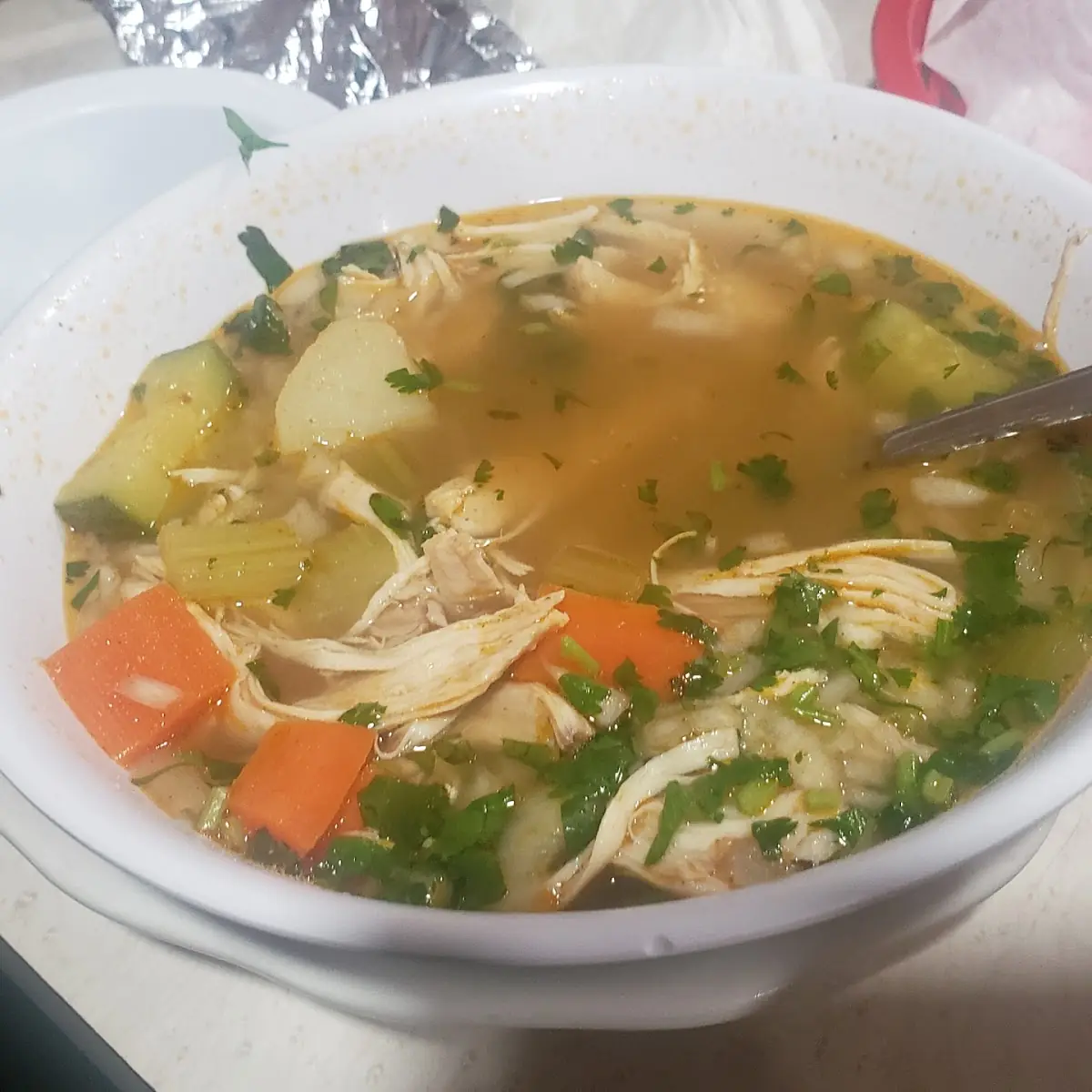 Chipotle Chicken Soup