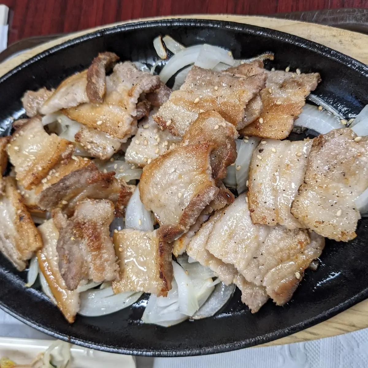 Sliced Pork Belly