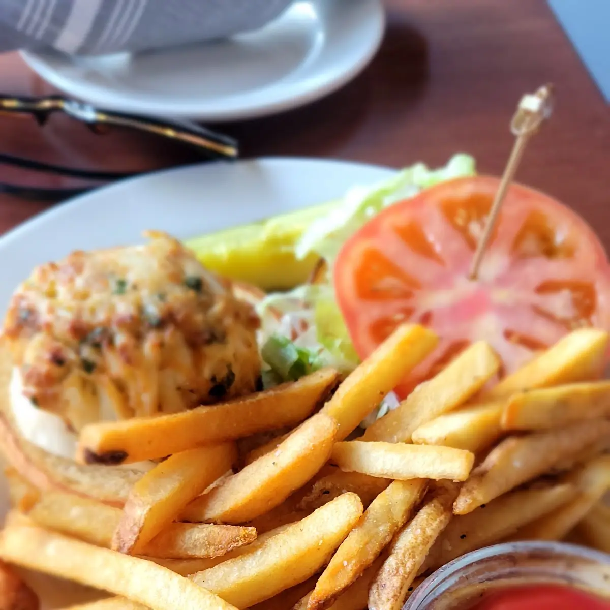 Crab Cake Sandwich