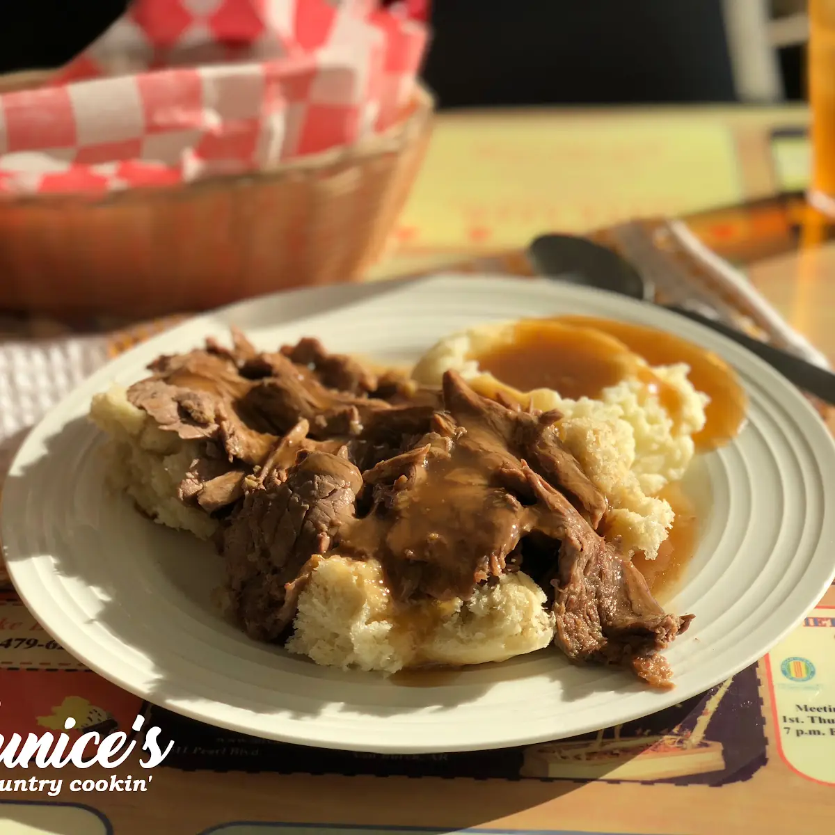 Open Faced Roast Beef Sandwich