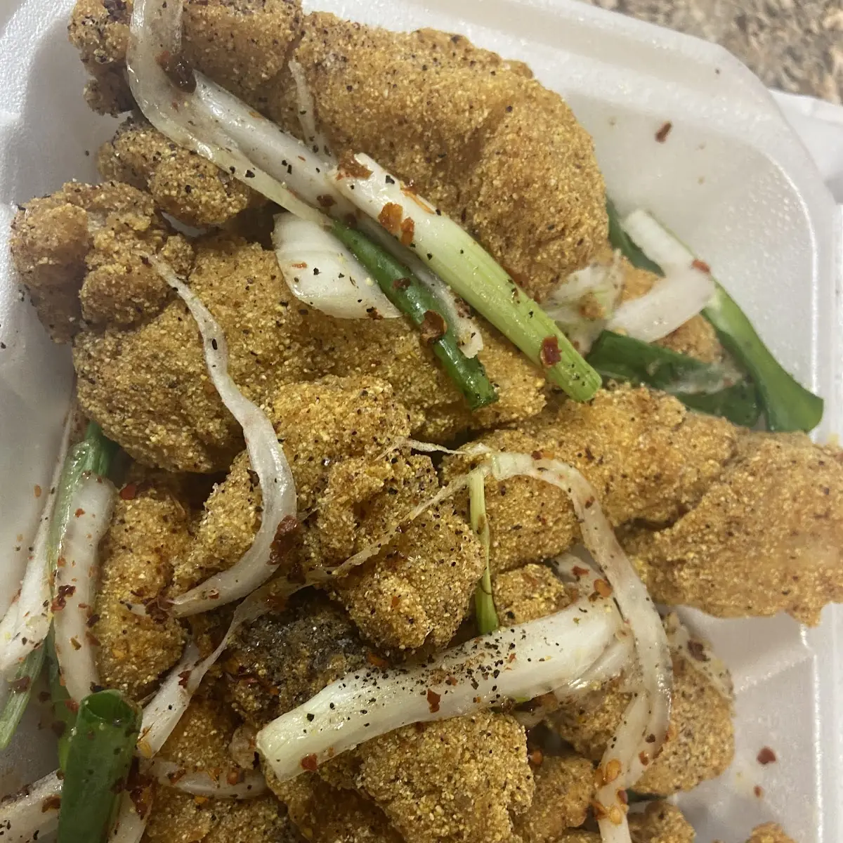 - 10 Salt & Pepper Catfish Strips