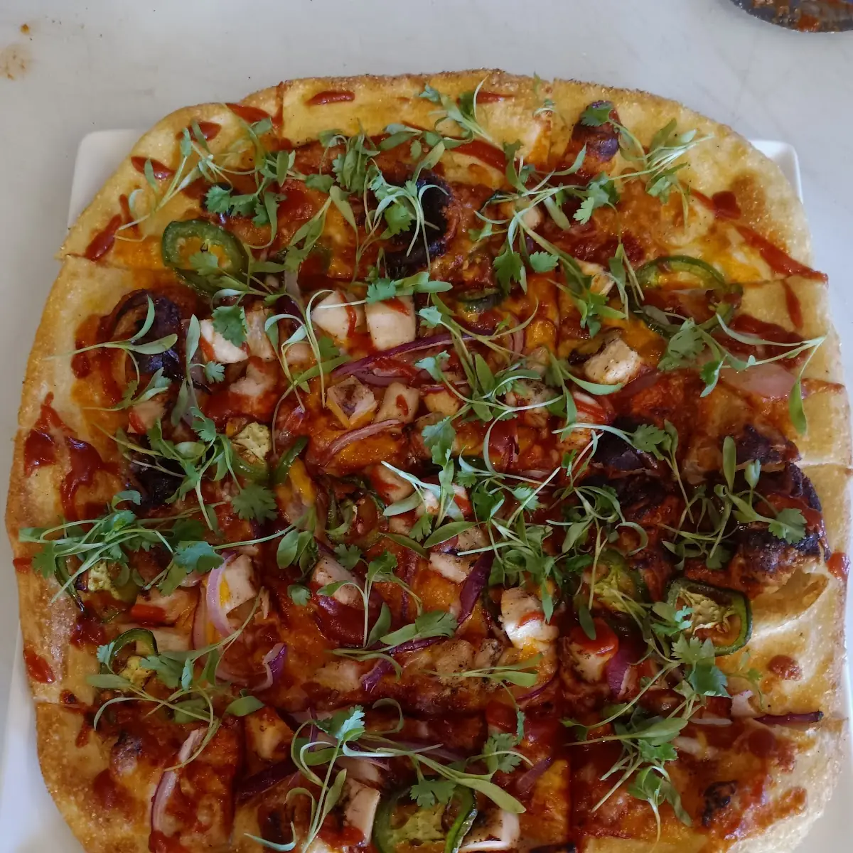 Bar B Que Chicken Pizza