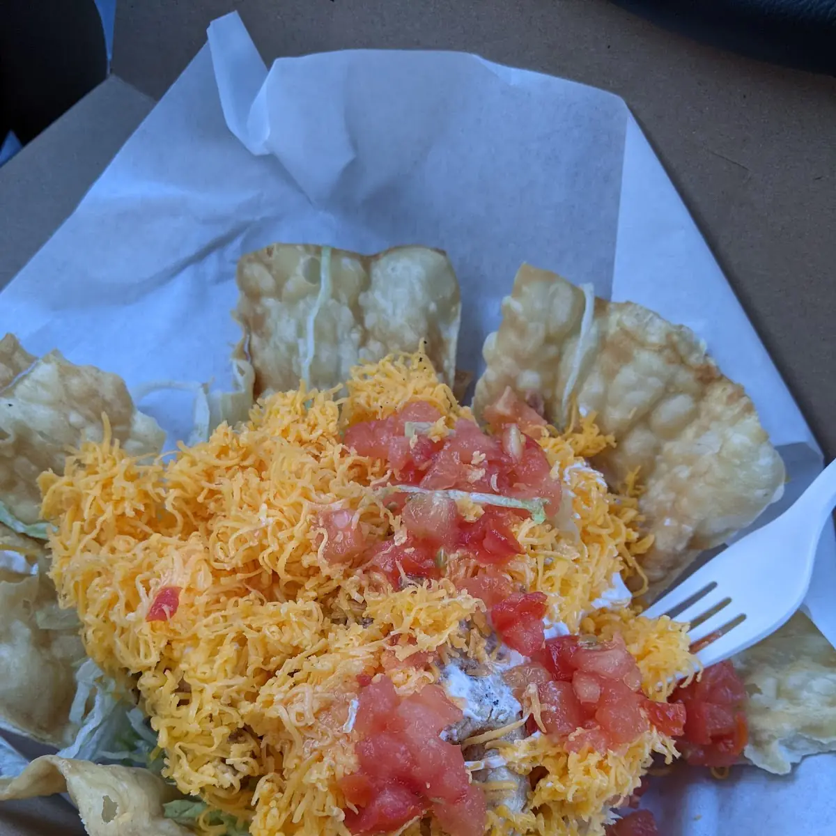 Taco Salad with Ground Beef