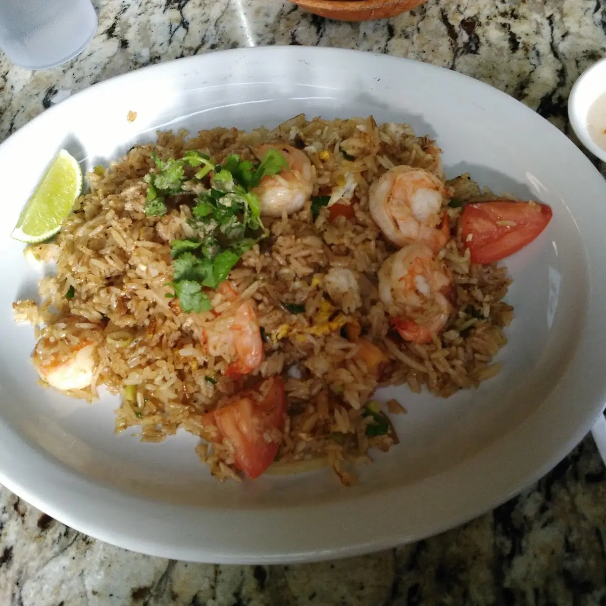 Pineapple Fried Rice w Shrimp