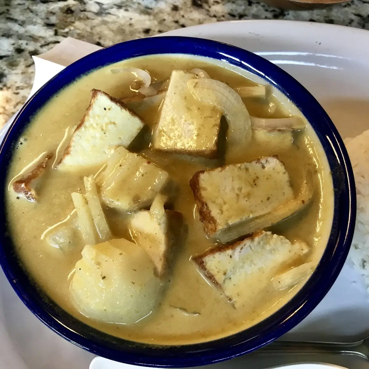Yellow Curry with Tofu