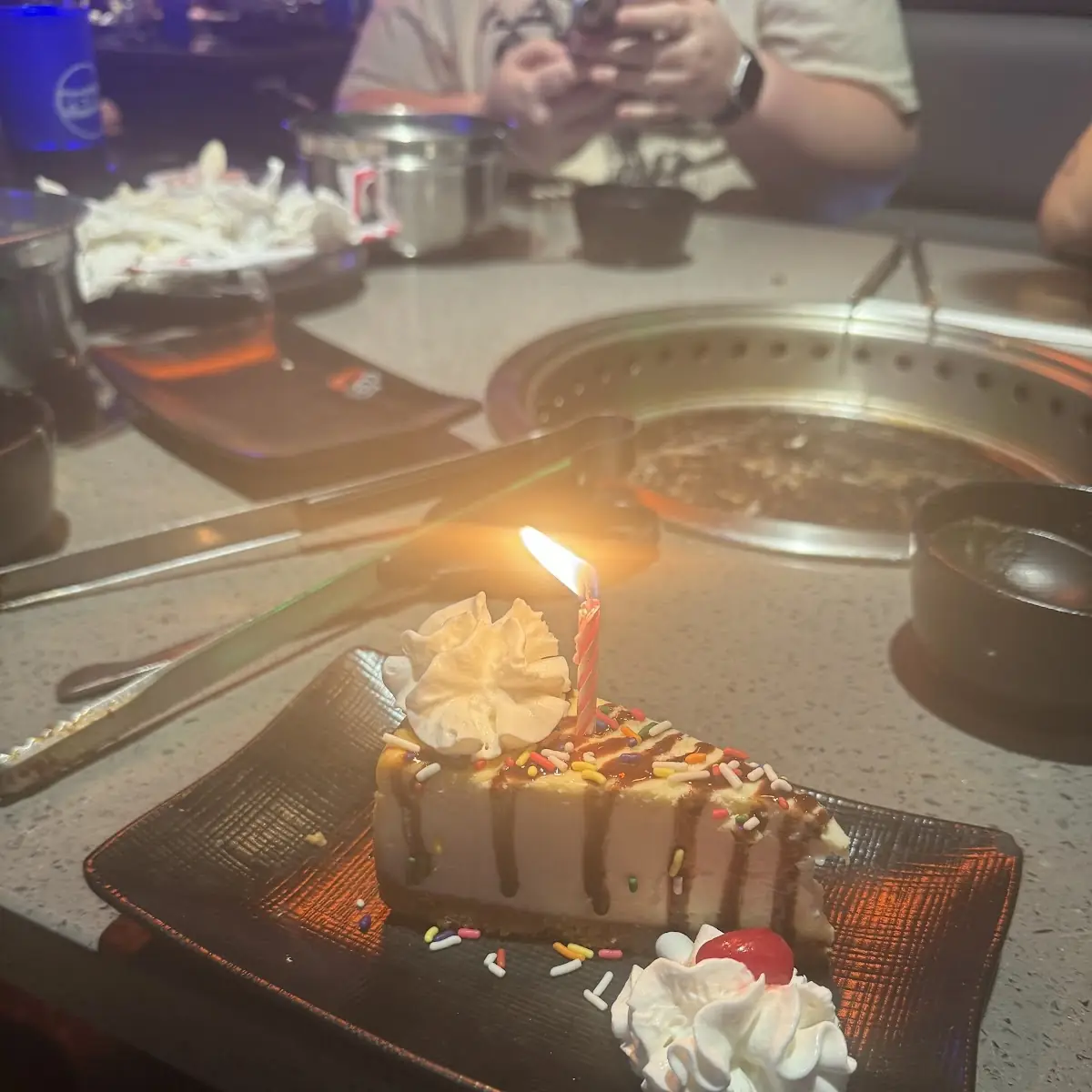 Birthday Cheesecake Slice