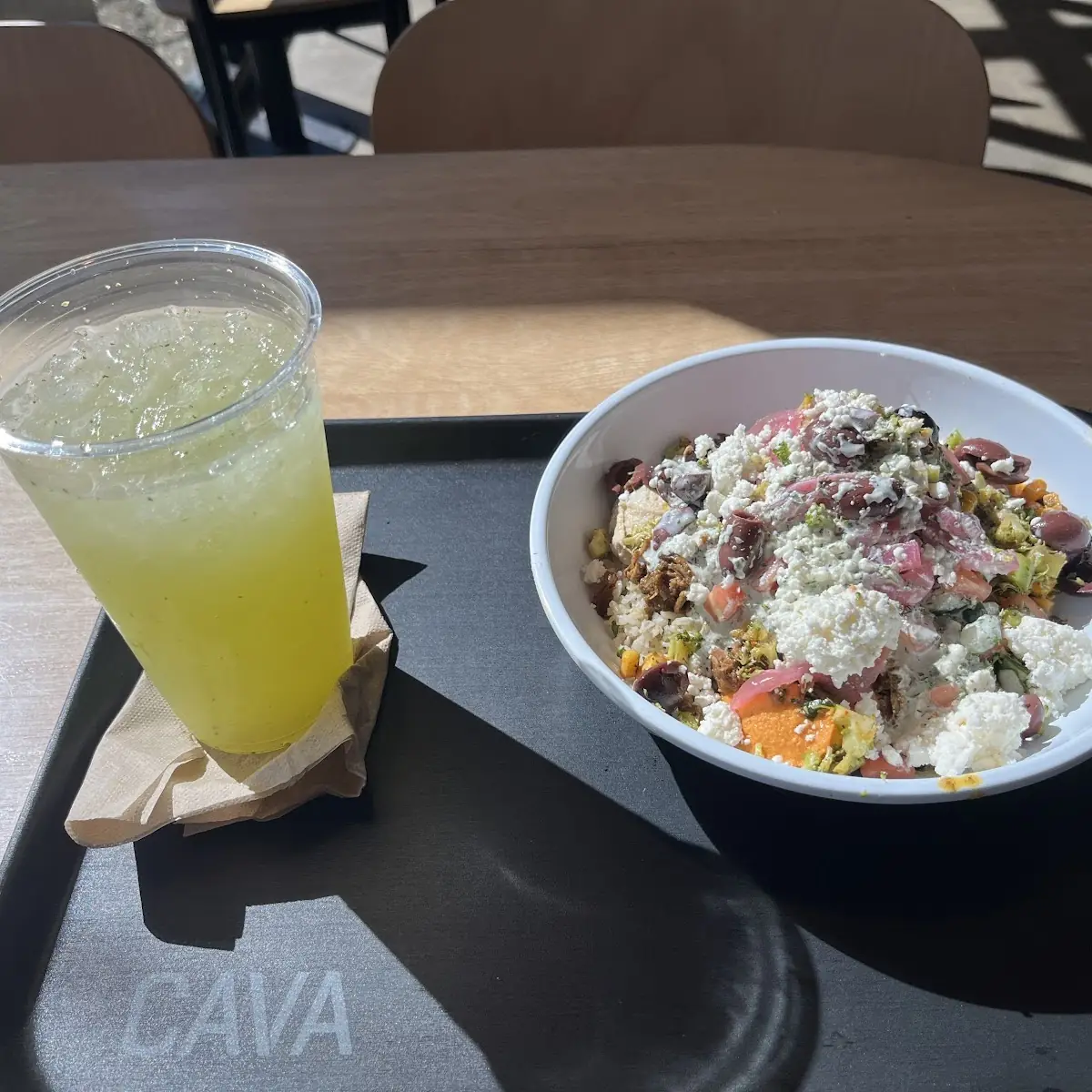 Custom Greek Bowl with Braised Lamb Shank