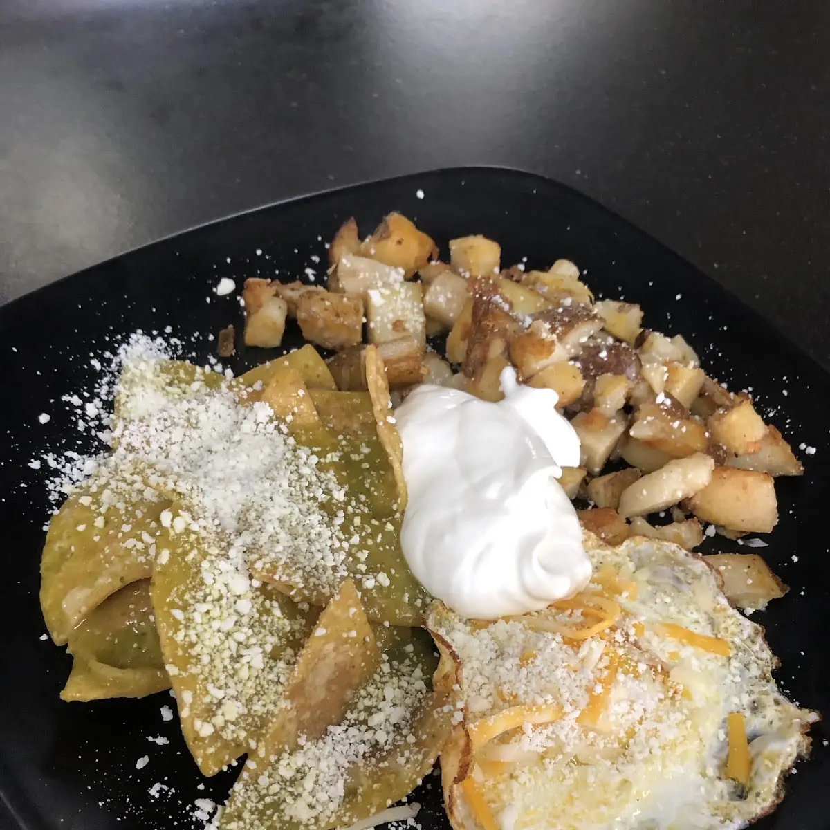 Green Chilaquiles