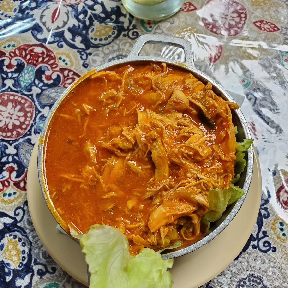 Mofongo Relleno De Pollo a La Criolla