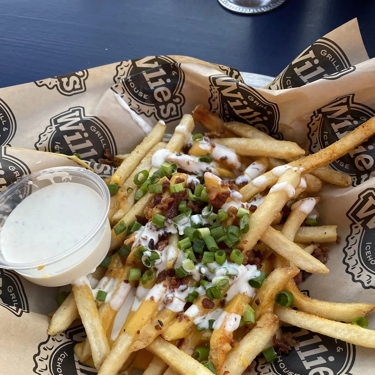 Loaded Fries with Bacon