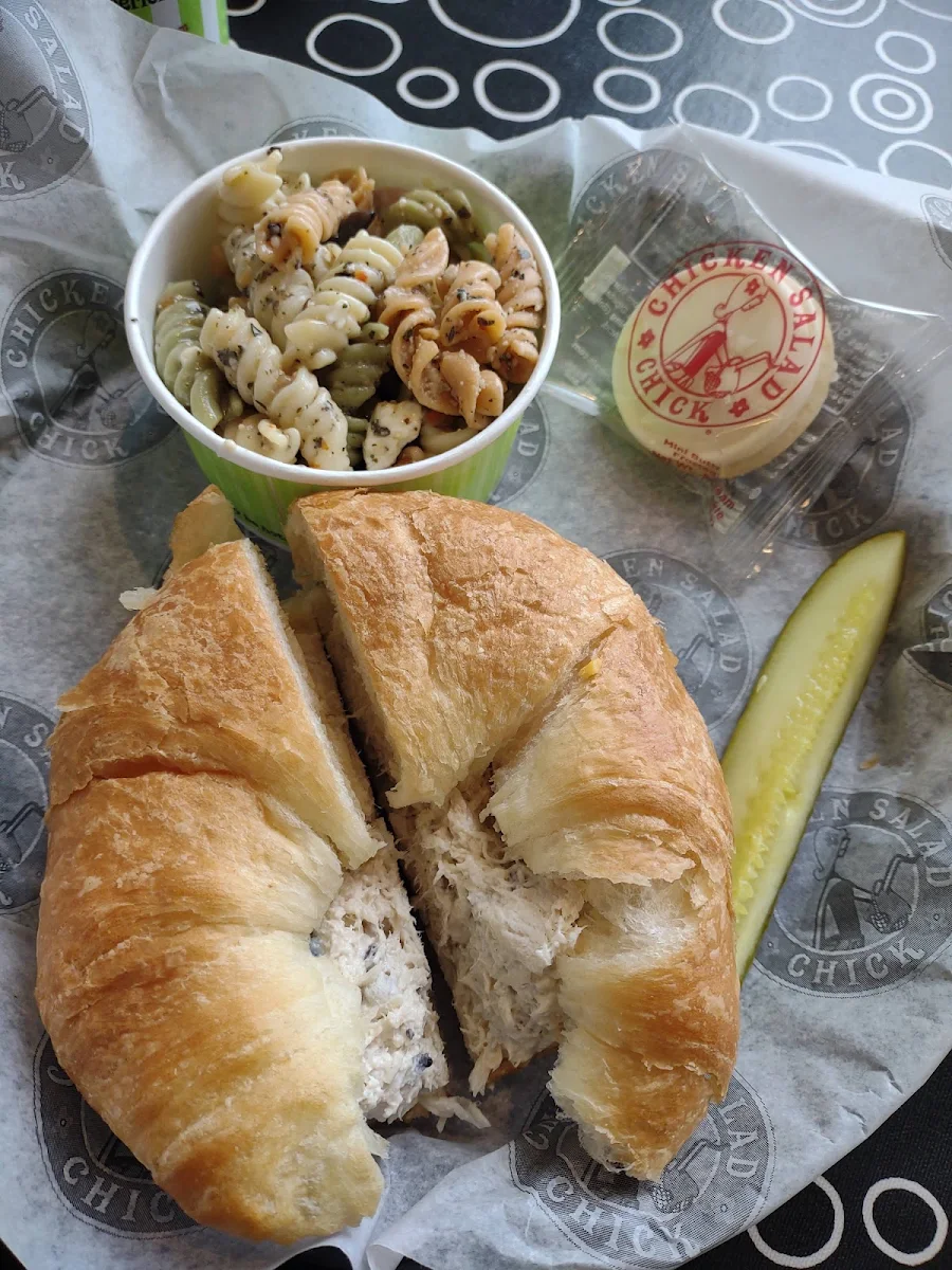 Fancy Nancy Chicken Salad Croissant