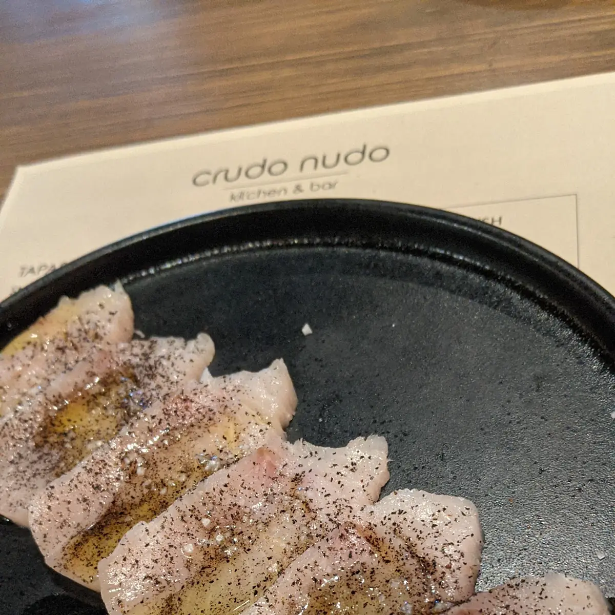 Hamachi Crudo
