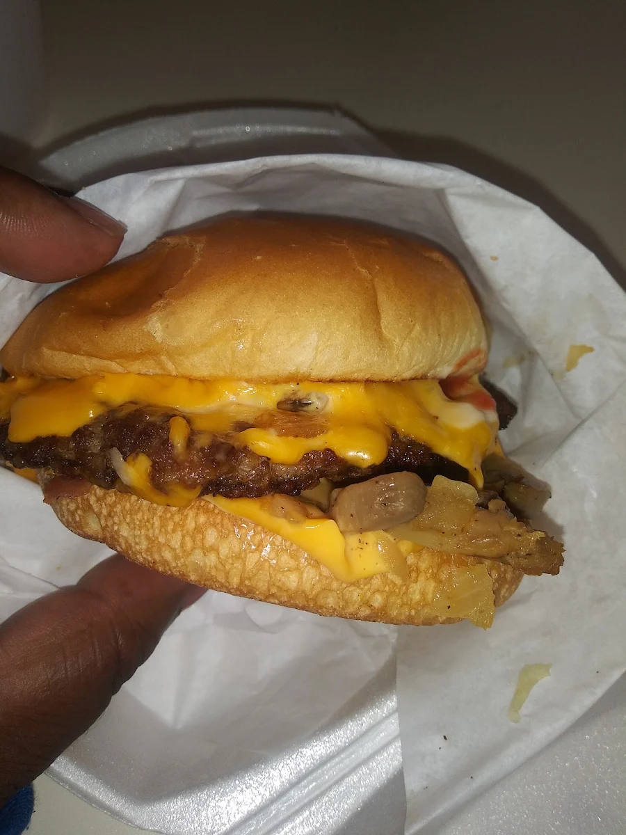 Mushroom and Cheese Sandwich