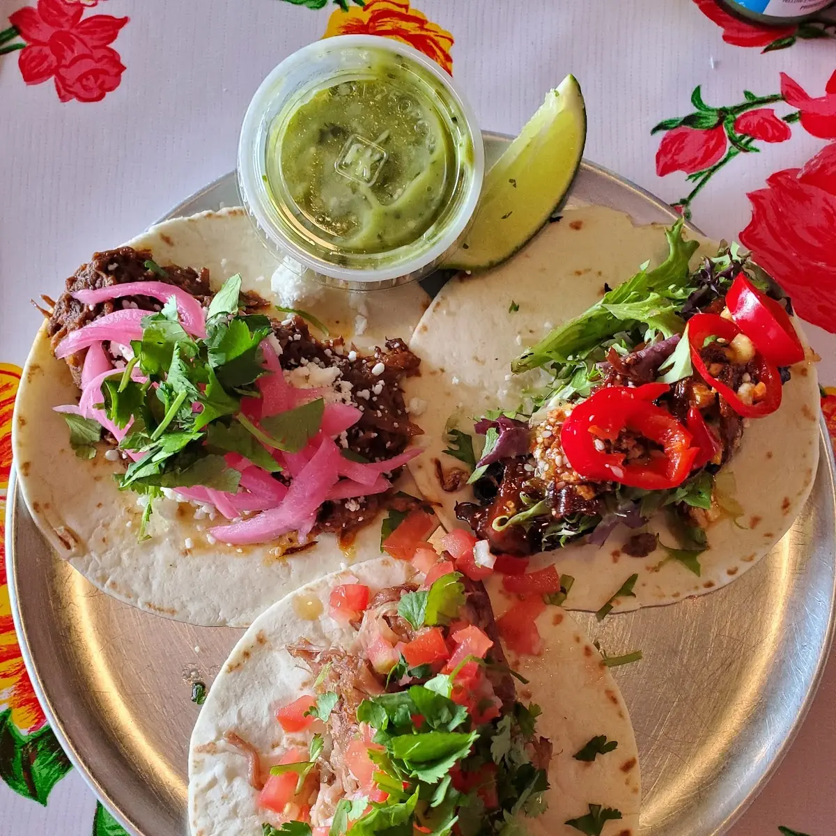 Beef & Chicken Tacos