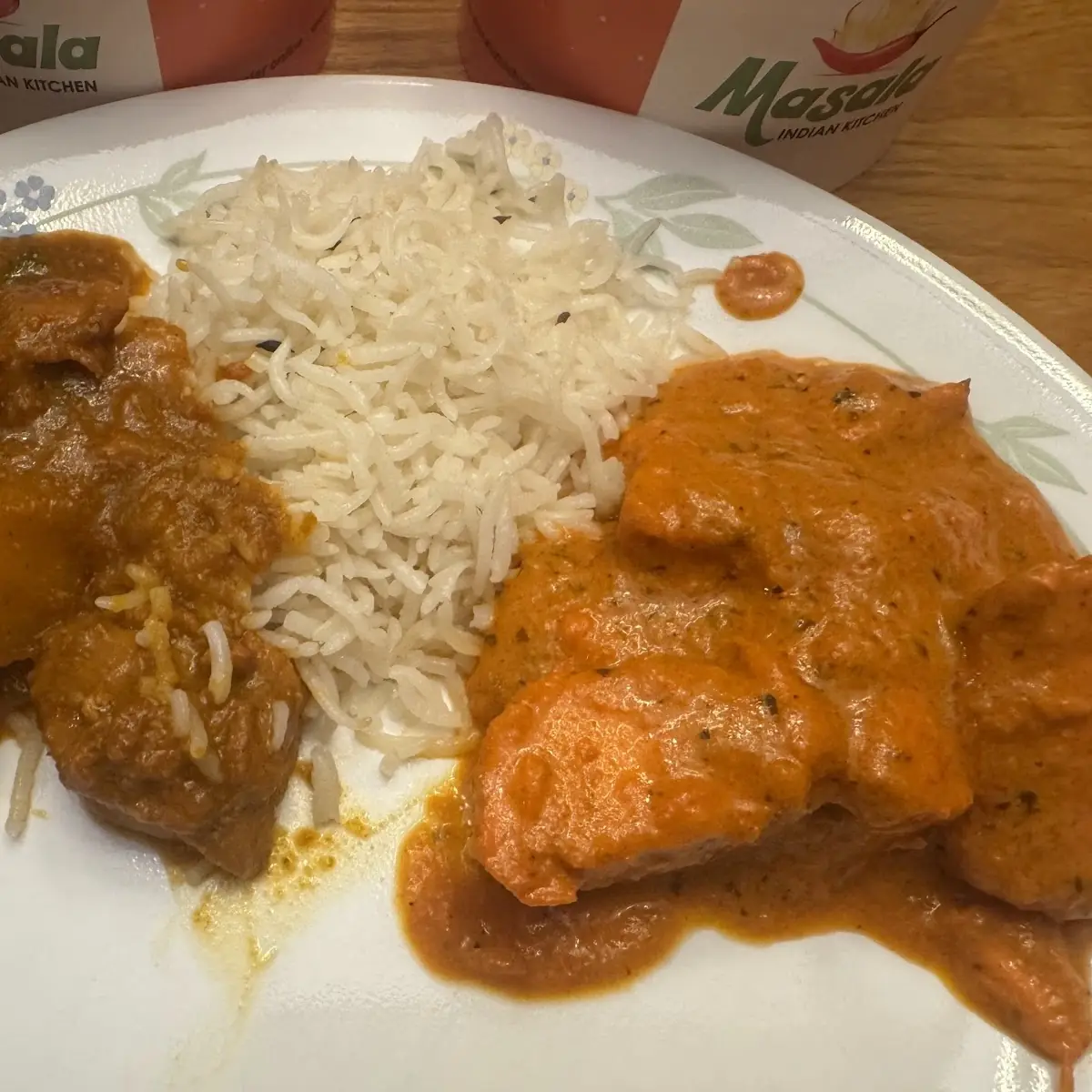 Chicken Vindaloo & Chicken Marsala