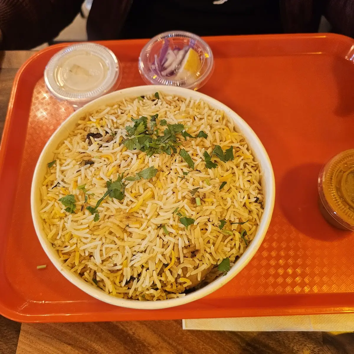 Veg Biryani - Tray Order