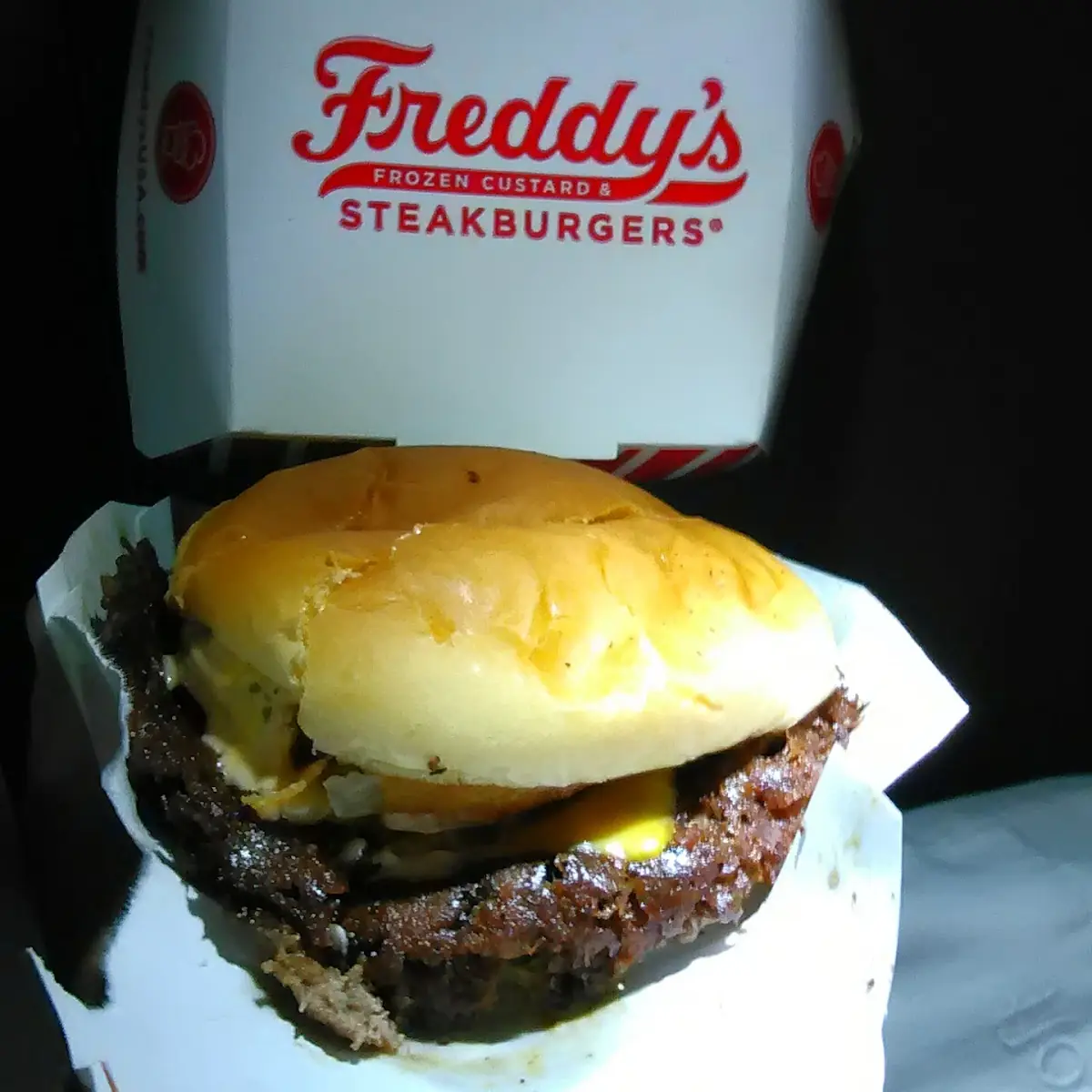 Freddy's Original Double Cheeseburger