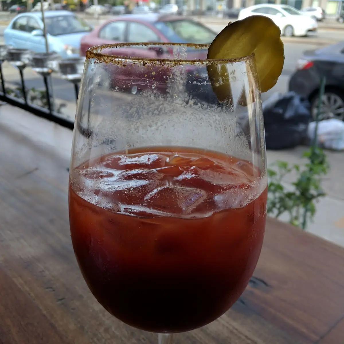 Bloody Mary with Soju