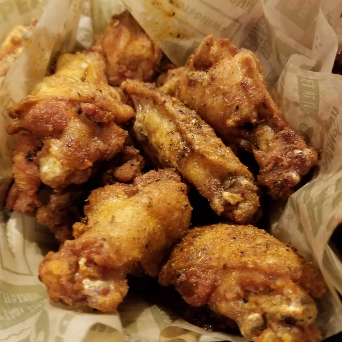 Louisiana Rub Chicken Wings