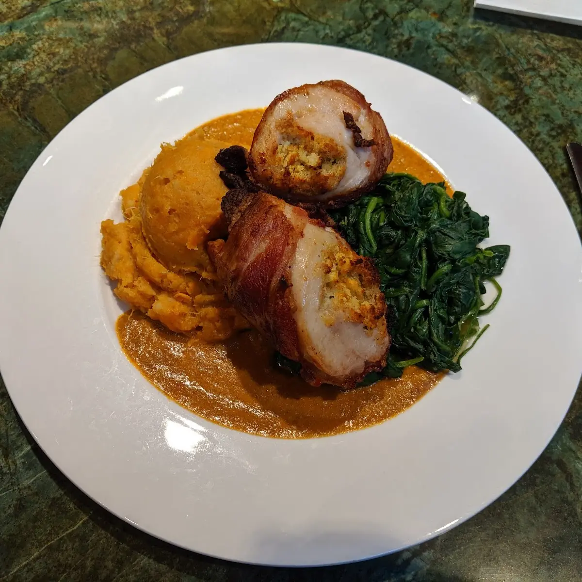Cornbread Stuffed Chicken Breast