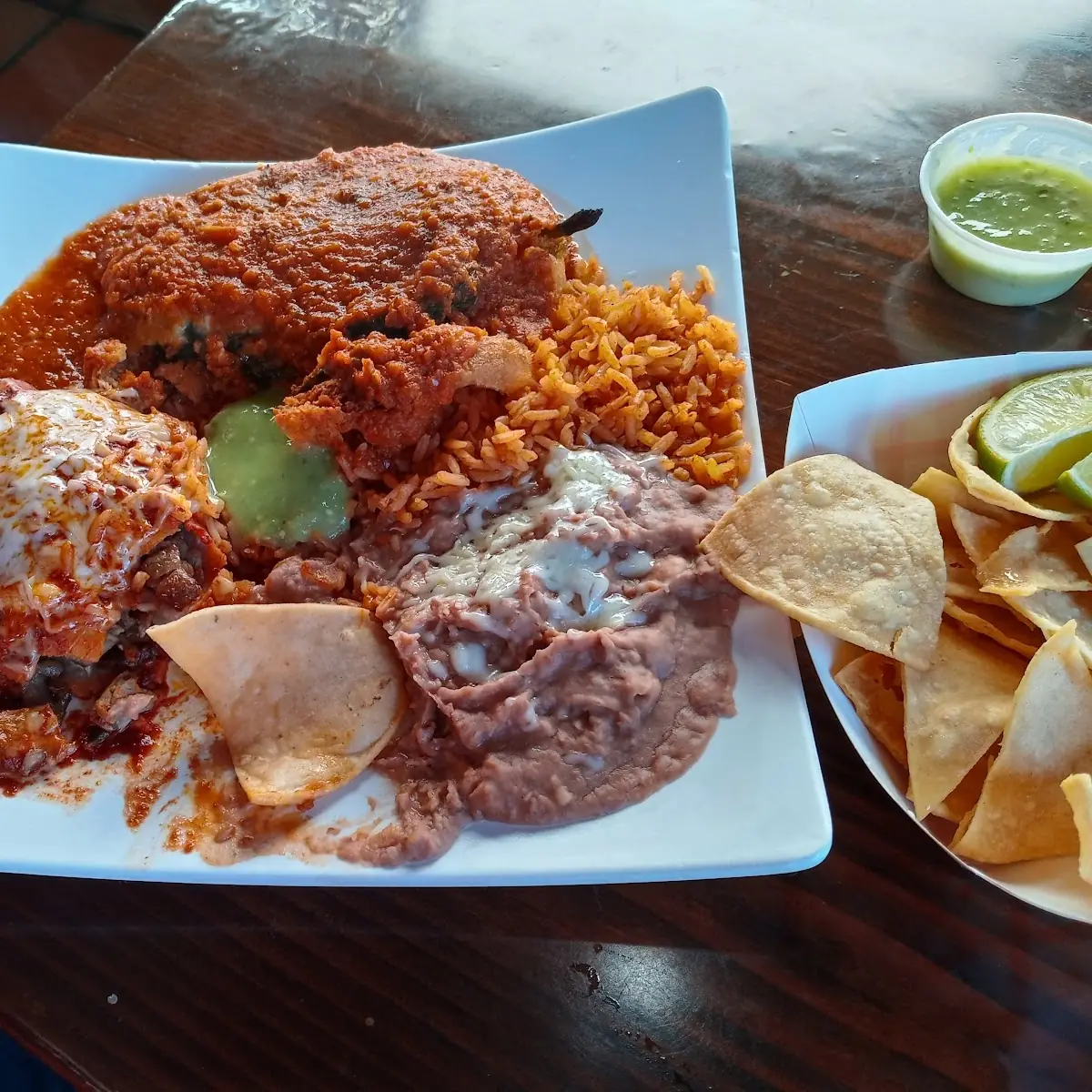 2 Chile Rellenos