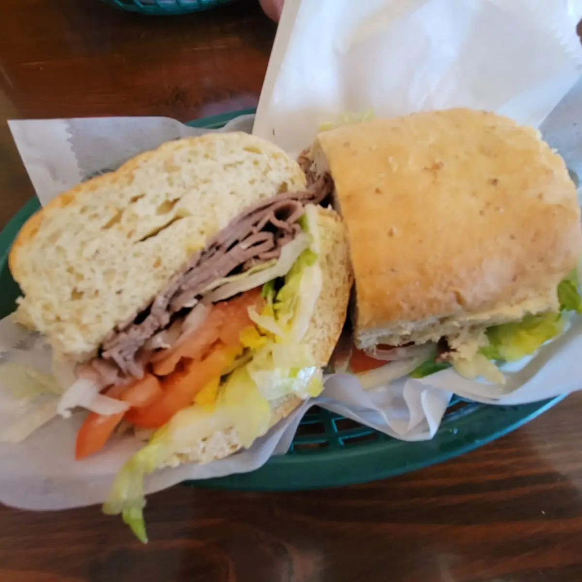 1 2 Roast Beef Sandwich