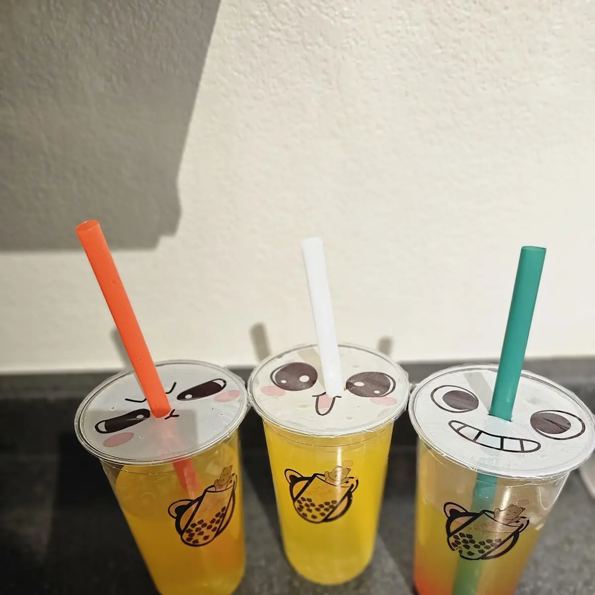 Fruit Tea with Popping Boba
