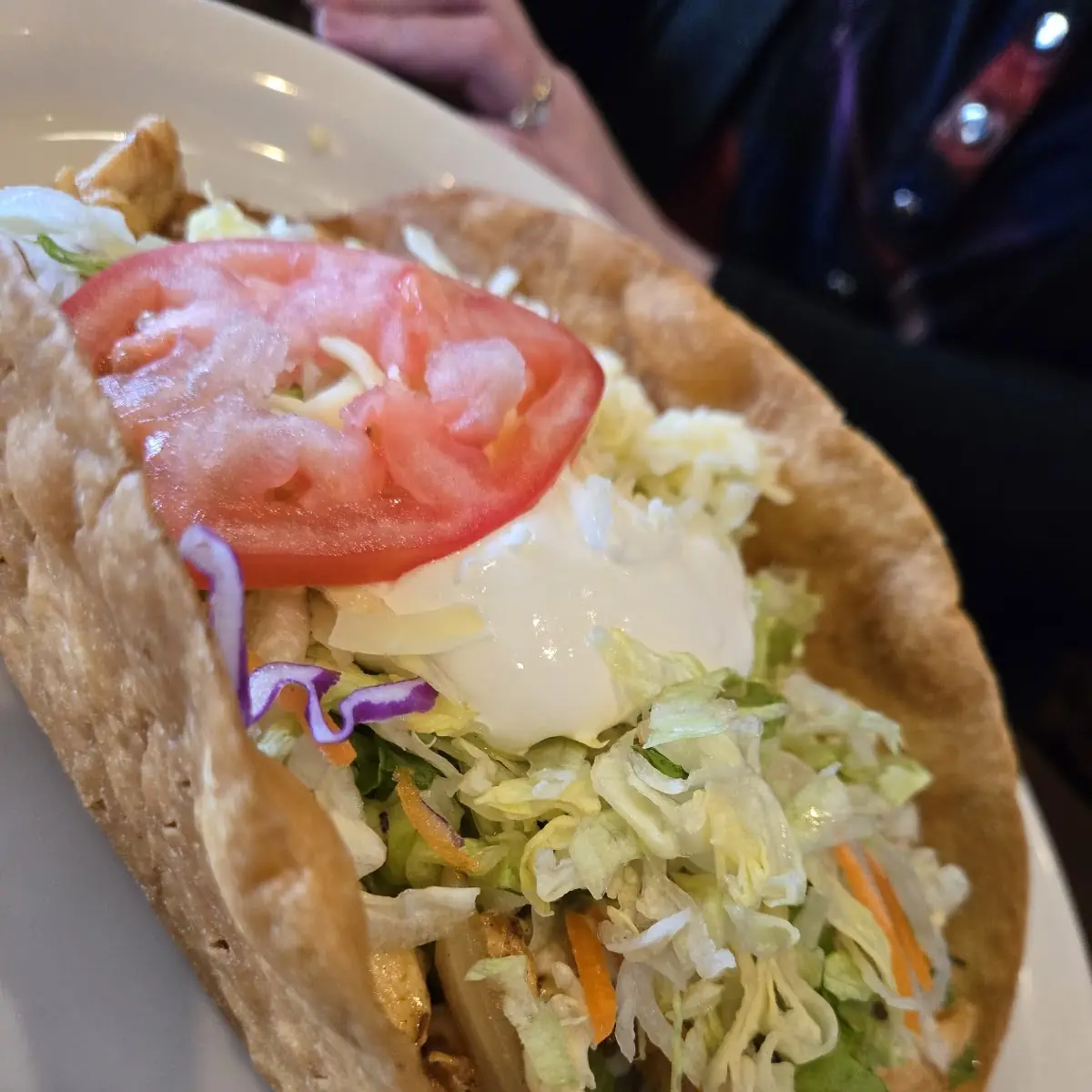 Chicken Fajita Taco Salad