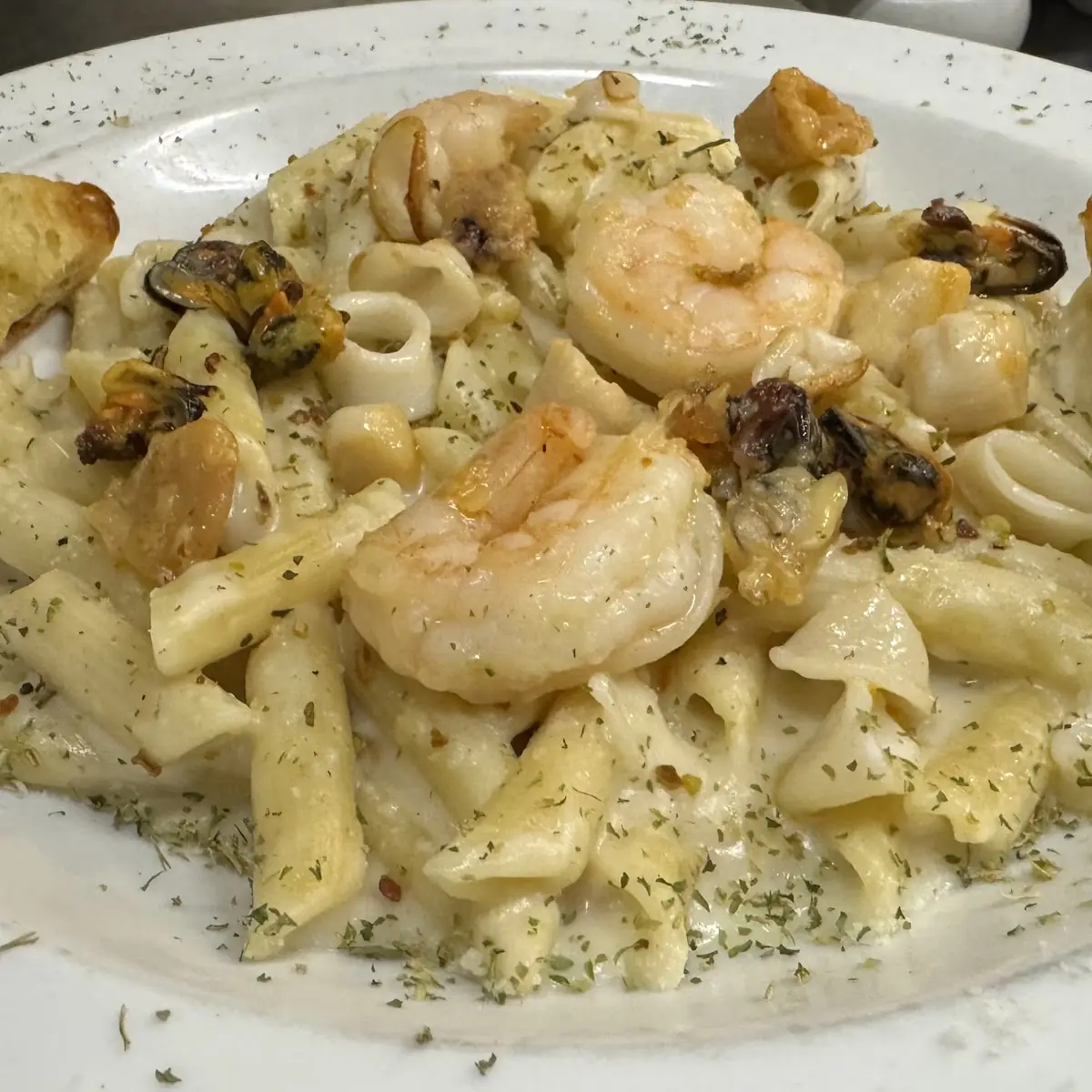 Fisherman's Favourite Pasta, Wheel and Anchor Restaurant