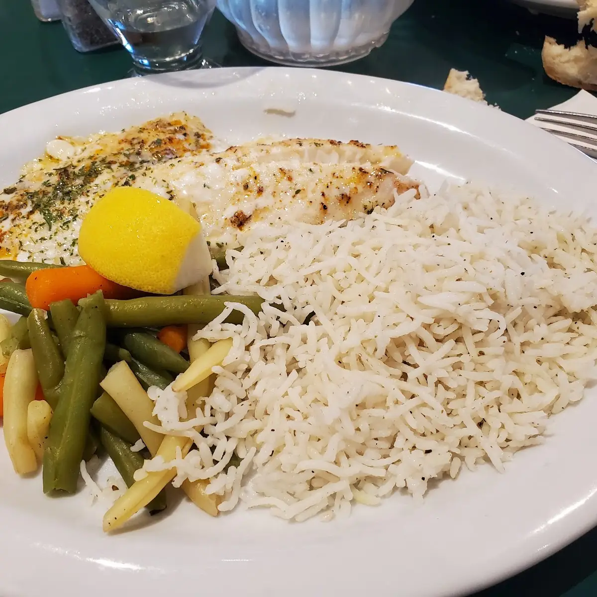 Poisson Haddock, Wheel and Anchor Restaurant