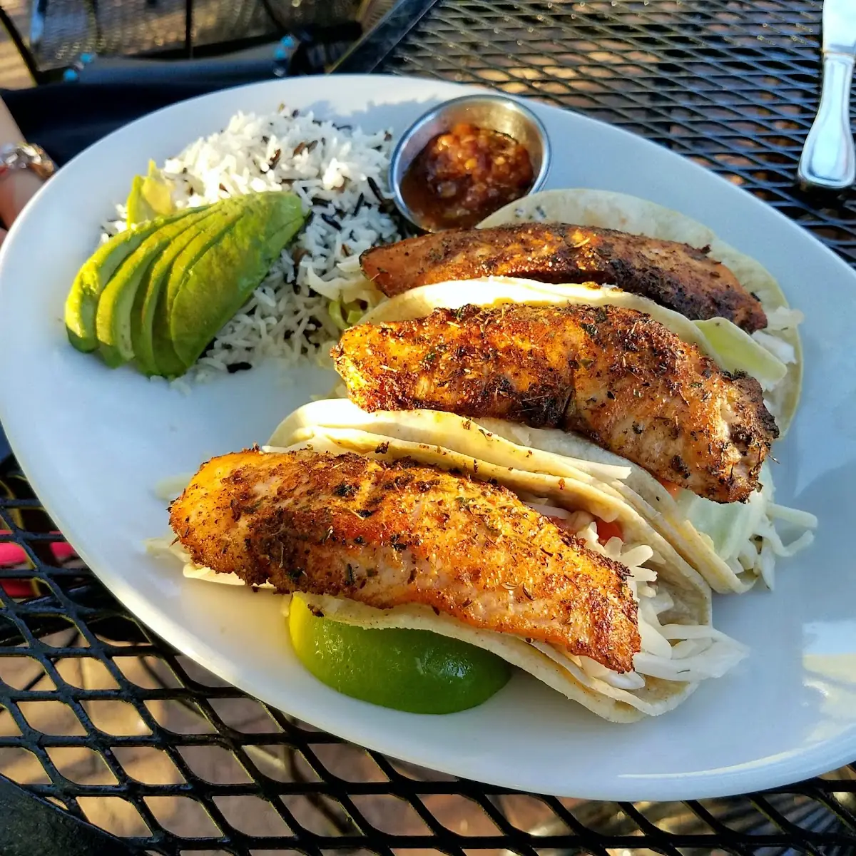 Bronzed Fish Tacos