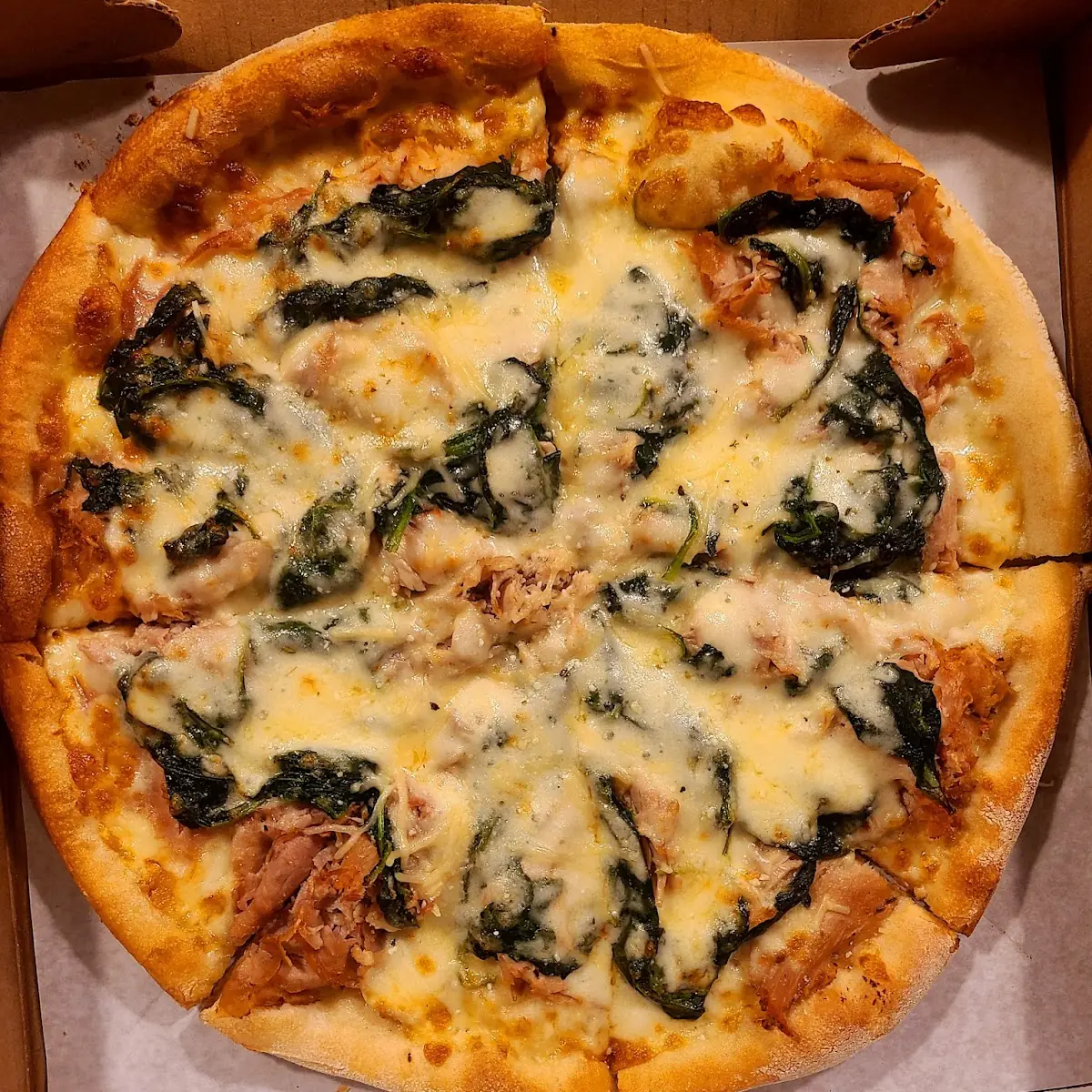 Hot Roast Pork Pizza