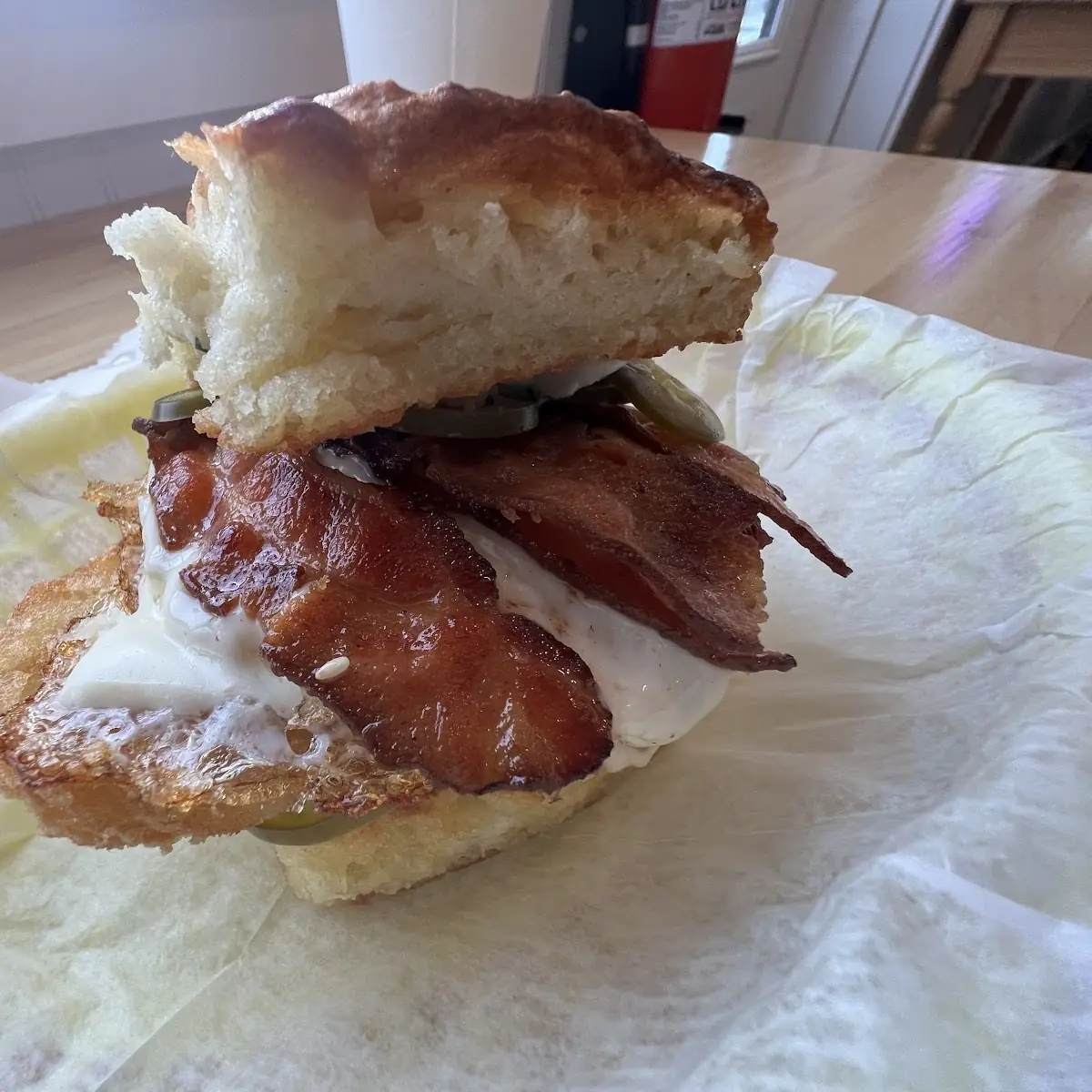 Slammer Breakfast Sandwich